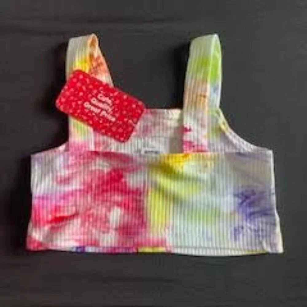 Toddler Girls 2-Piece Tie Dye Tank Top & Skirt Set – Size 18–24 Months – NWT